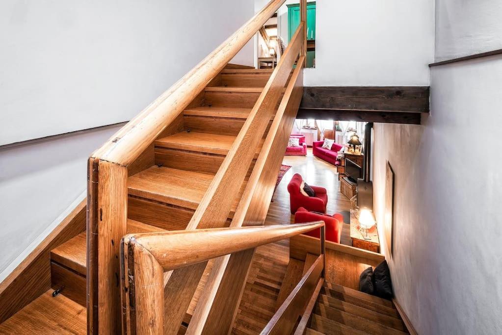 Loft Overlooking The Old Town . Feltre Bagian luar foto