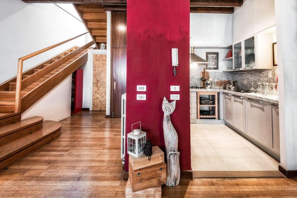 Loft Overlooking The Old Town . Feltre Bagian luar foto