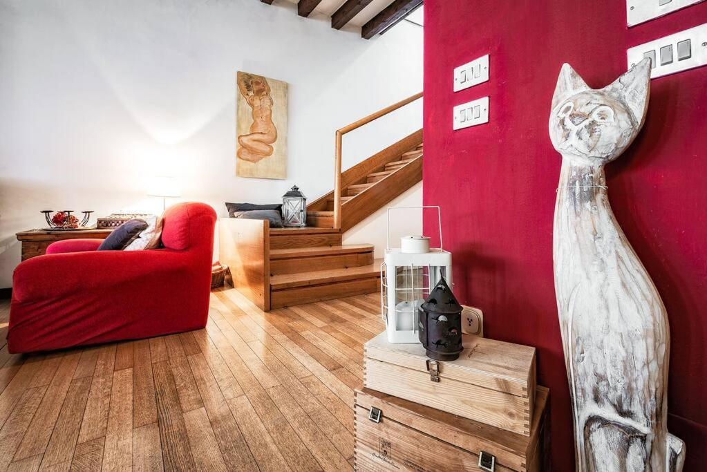 Loft Overlooking The Old Town . Feltre Bagian luar foto