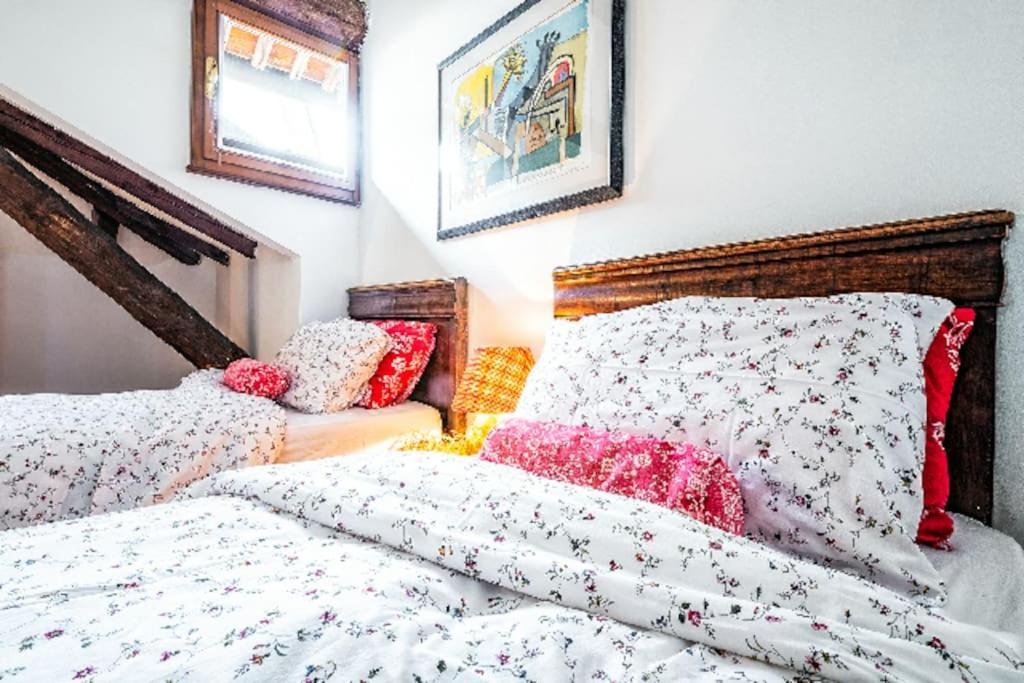 Loft Overlooking The Old Town . Feltre Bagian luar foto